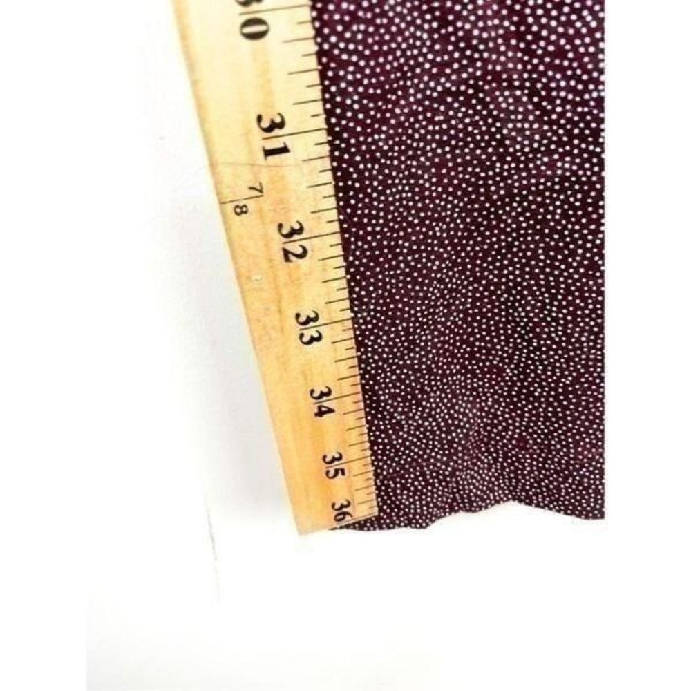 H&M Burgundy Polka Dot‎ Wrap Dress Size M - Picture 4 of 7
